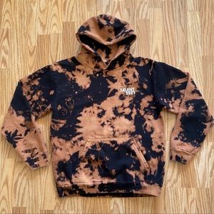 Talentless Less Talent Bleach Tie-Dye Hoodie